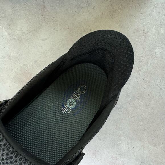 Orthofeet Amalya Shoes Women's Size 7B Black Orthopedic Slip On Sneakers Comfort - Picture 8 of 10